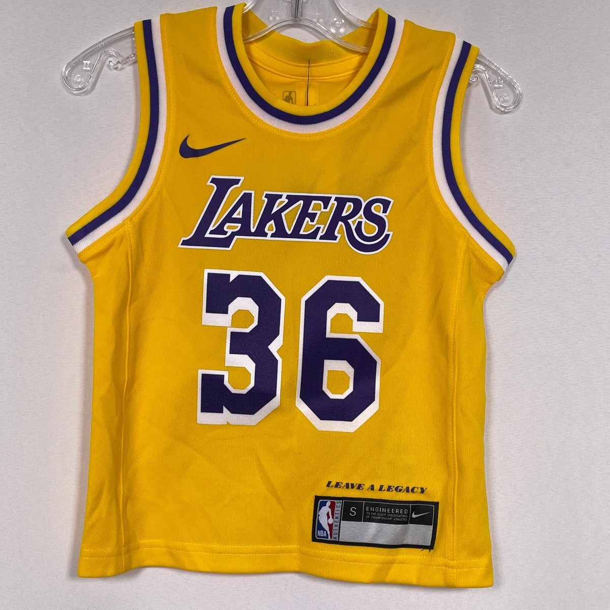Marcus Smart #36 Los Angeles Lakers NBA Nike Gold Jersey Youth