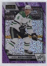 2023-24 O-Pee-Chee Platinum Violet Pixels 118/299 Miro Heiskanen #58 1e7g