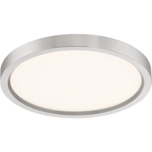 Outskirts - 16W LED Flush Mount-1 Inch Tall and 11 Inch Wide-Fresco Finish Flush - Picture 5 of 12