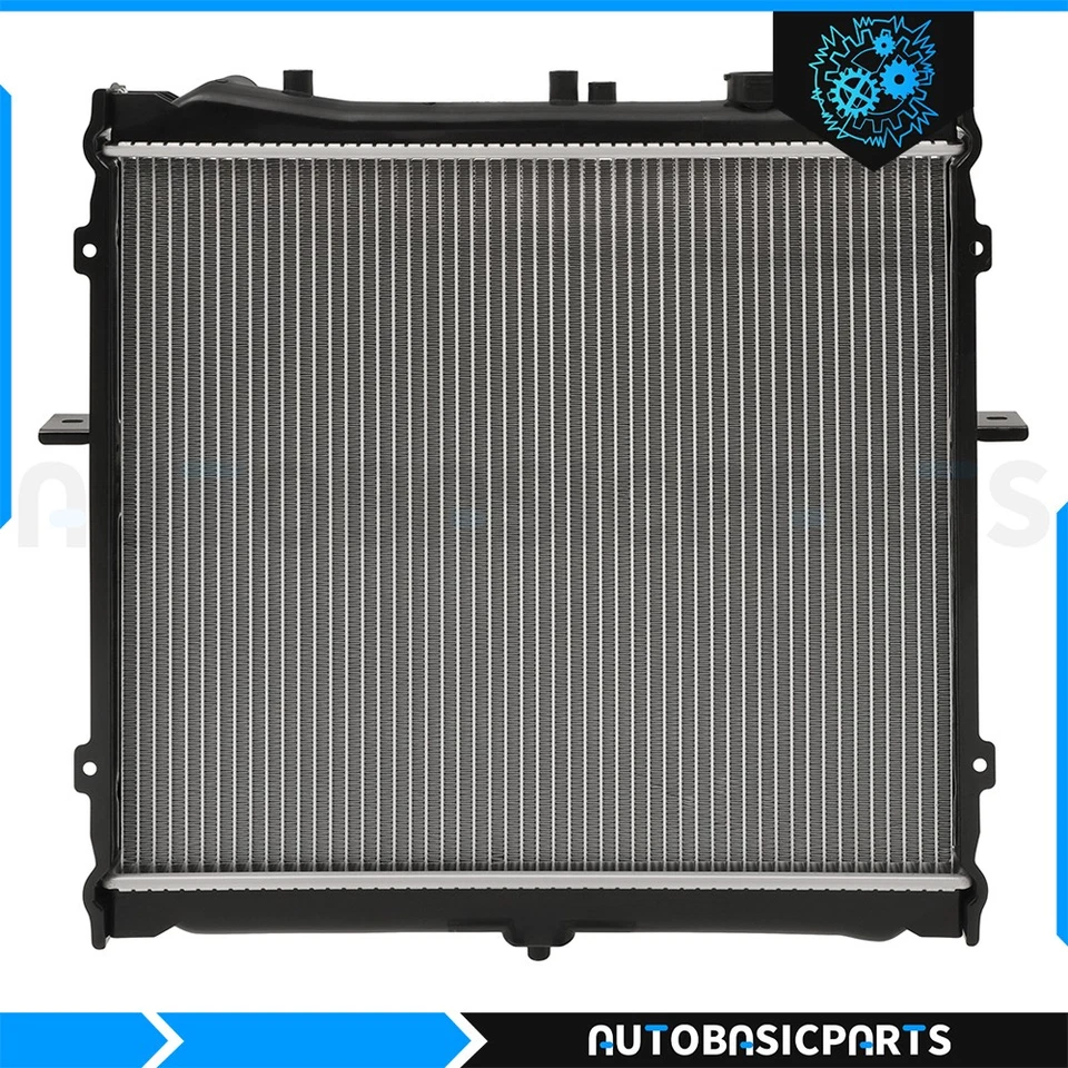 Radiador de aluminio negro o plateado 2057 para Kia Sportage 1995-2002 2,0 L Foto 2 de 4