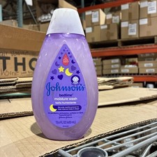 Johnsons Bedtime Wash 13.6oz Moisture Baby Bath Lavender Paraben Free No Dyes