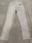 Brunello Cucinelli  Straight Leg Jeans Mens Size 33 Made in Italy, Light Grey — photo 2