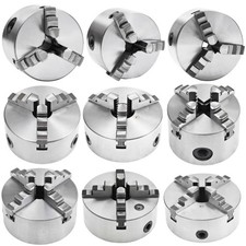 3/4-Backen Drehfutter Backenfutter Selbstzentrierend Spannfutter Drehbankfutter