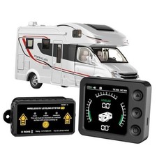 Wireless RV Leveling System with Automatic Level Indicates, High-Precision