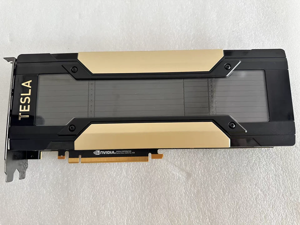 Nvidia Tesla V100 16GB HBM2 PCIE 3.0 x16 699-2G500-0200-300 Deep Learning AI GPU - Image 2 of 4