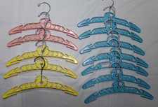 Lot of 12 Vintage Baby Child Toddler Clothes Hanger Ducks Swivel Pastel Plastic