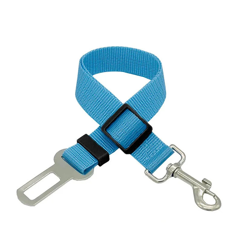 Dog Car Seat Belt Safety Protector Travel Pets Accessories Dog Leash Collar Brea