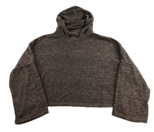 Free People FP Movement Sweatshirt Hoodie Cowl Neck Cropped Oversized Large