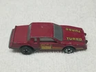 Vintage Hot Wheels CRACK-UPS BUICK REGAL TURBO hood basher 1984 red diecast car