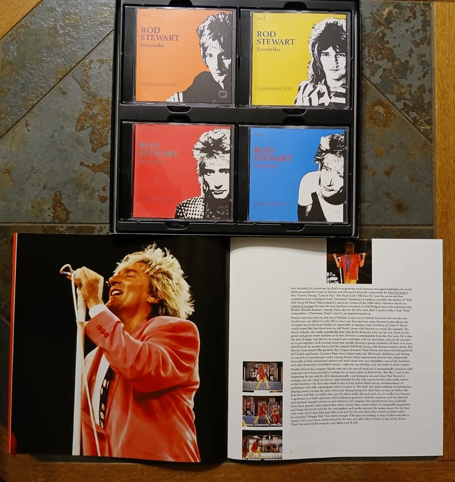 Rod Stewart - Storyteller: The Complete Anthology 1964-1990 - Box-Set mit 4 CDs - Bild 3 von 3
