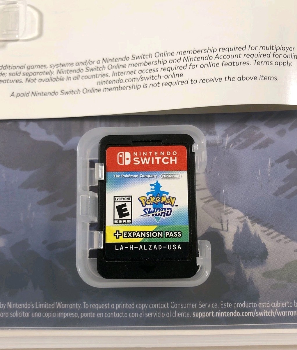 Pokemon Sword + Expansion Pass (Nintendo Switch) Authentic USA