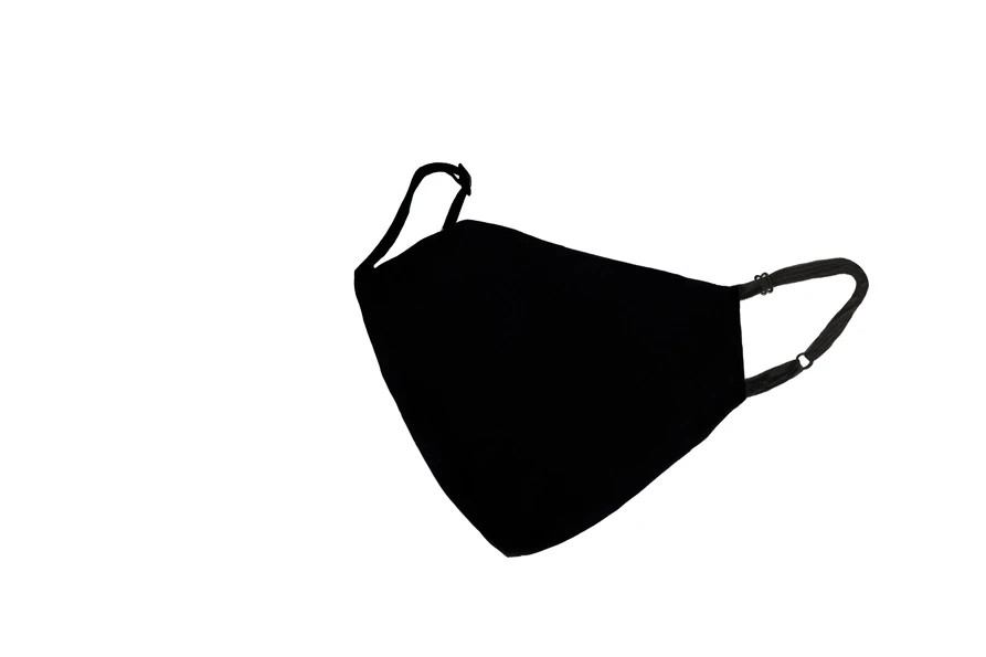Reusable Cotton Black Masks Minimal And Modern - Pack Of 6