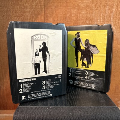Fleetwood Mac- Rumours & Self Titled 8-Track Tapes vintage cool! | eBay