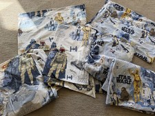 POTTERY BARN KIDS Star Wars Twin Flat  Fitted Sheets Set. 2 sets included