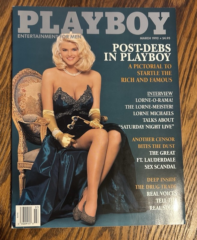 PLAYBOY Magazine March 1992 ‘Post-Deb’s In Playboy’ ~ Vintage