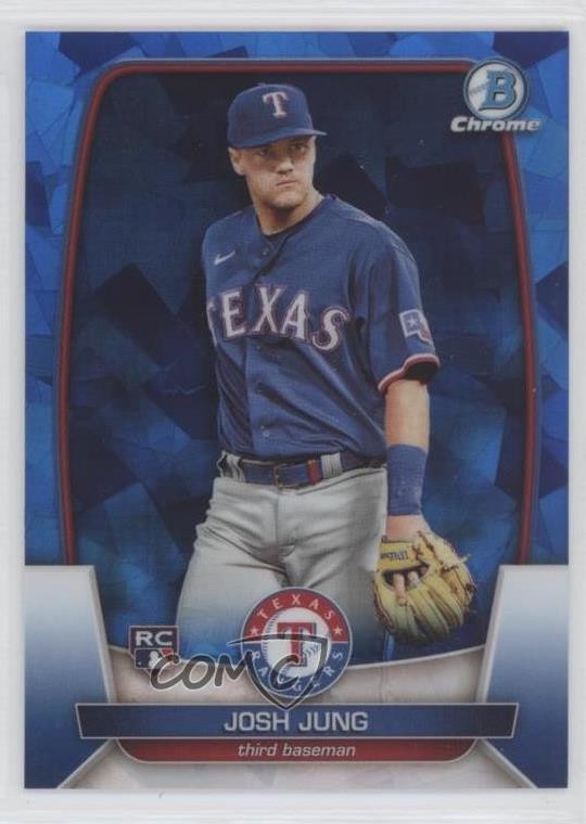 2023 Bowman Chrome Sapphire Edition Josh Jung #21 uk2