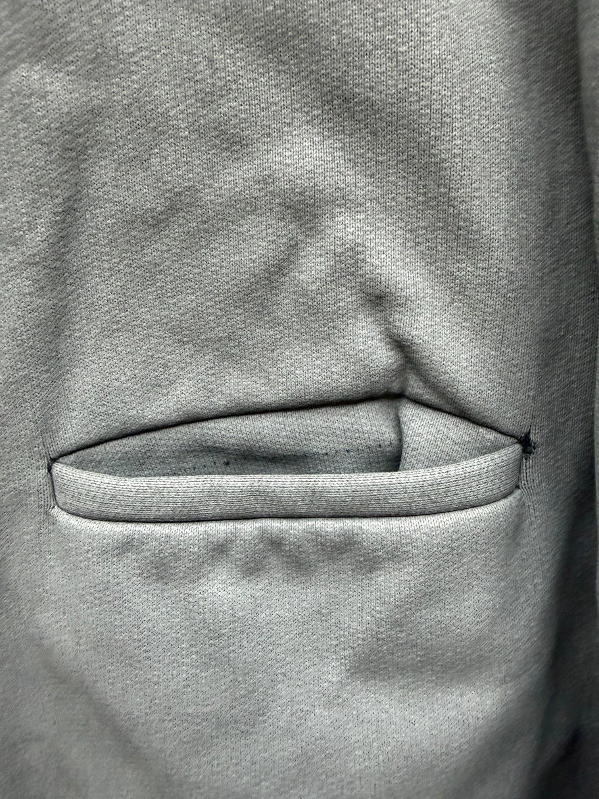 Vintage 90s A.P.C. Rue de Fleurus Paris Full-Zip Utility Jacket Grey Mens Size 2 - product detail image 6