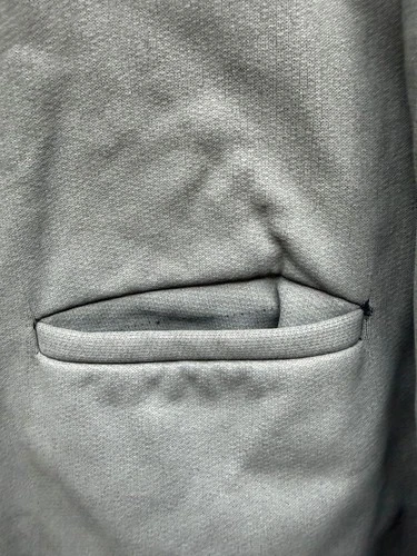 Vintage 90s A.P.C. Rue de Fleurus Paris Full-Zip Utility Jacket Grey Mens Size 2 image 6