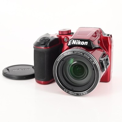 Nikon Coolpix B500 16MP Digital Camera w/40x Zoom Red #545