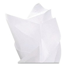 Bags  Bows Tissue Paper, 20 x 30, White, 480 Sheets/Ream