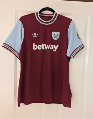 Umbro West Ham United 2024/2025 Heim Fußballtrikot Damengröße 16 