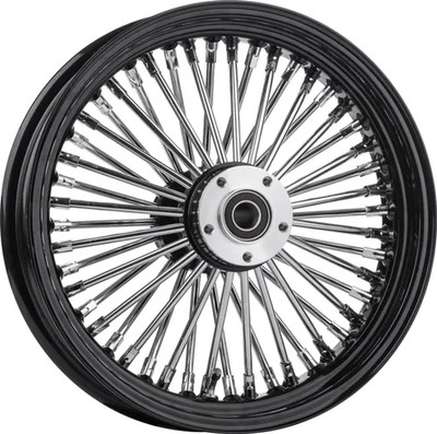 HD Black 48 Big Spoke Rear Wheel 18x4.25 Harley Heritage Springer 01-07