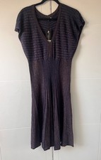 Women's Size 16 Papaya short sleeve navy dress sparky dress party summer spring