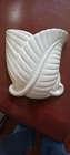 Vintage STANGL #3236 WHITE WALL POCKET 7" 1938-1941