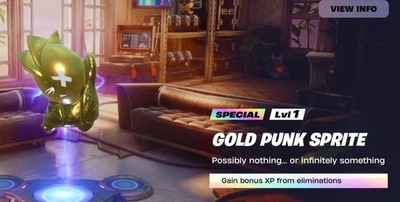 Battle Royale Special Gold Punk Sprite
