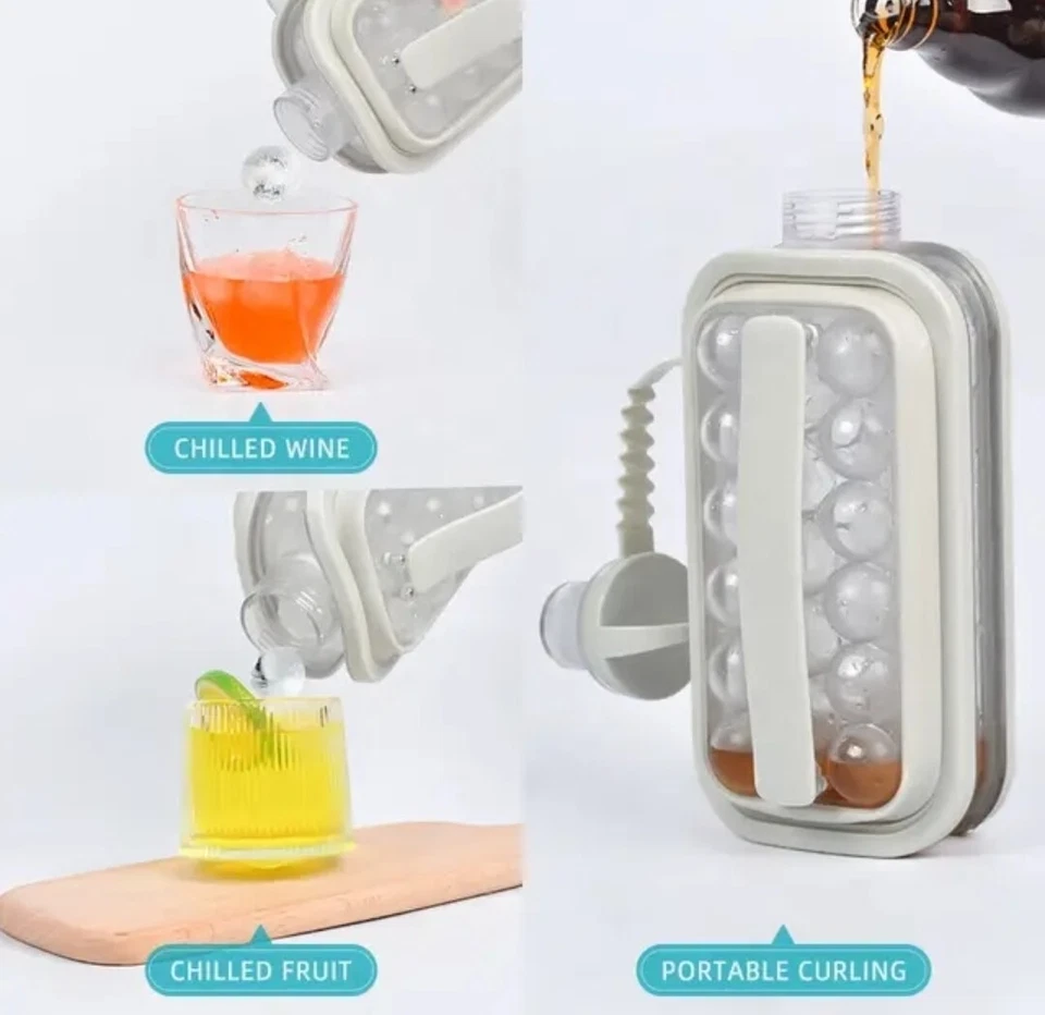 Botella para hacer cubitos de hielo Foto 3 de 4