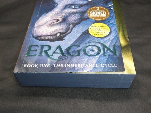 Christopher Paolini Signed Paperback Book Eragon Inheritance Cycle JSA #AY61210 - Picture 7 of 10