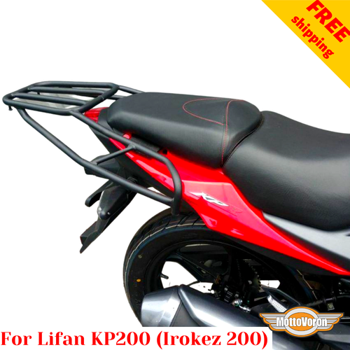 For Lifan KP 200 Rear luggage rack Lifan 200cc Rear rack LF200-10B,Free shipping - Foto 10 di 10