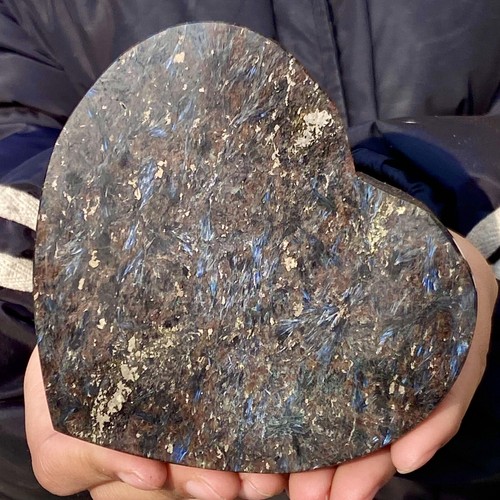 447G Natural Fireworks Stone Hand Polishing Love Spiritual Healing - Imagen 8 de 14