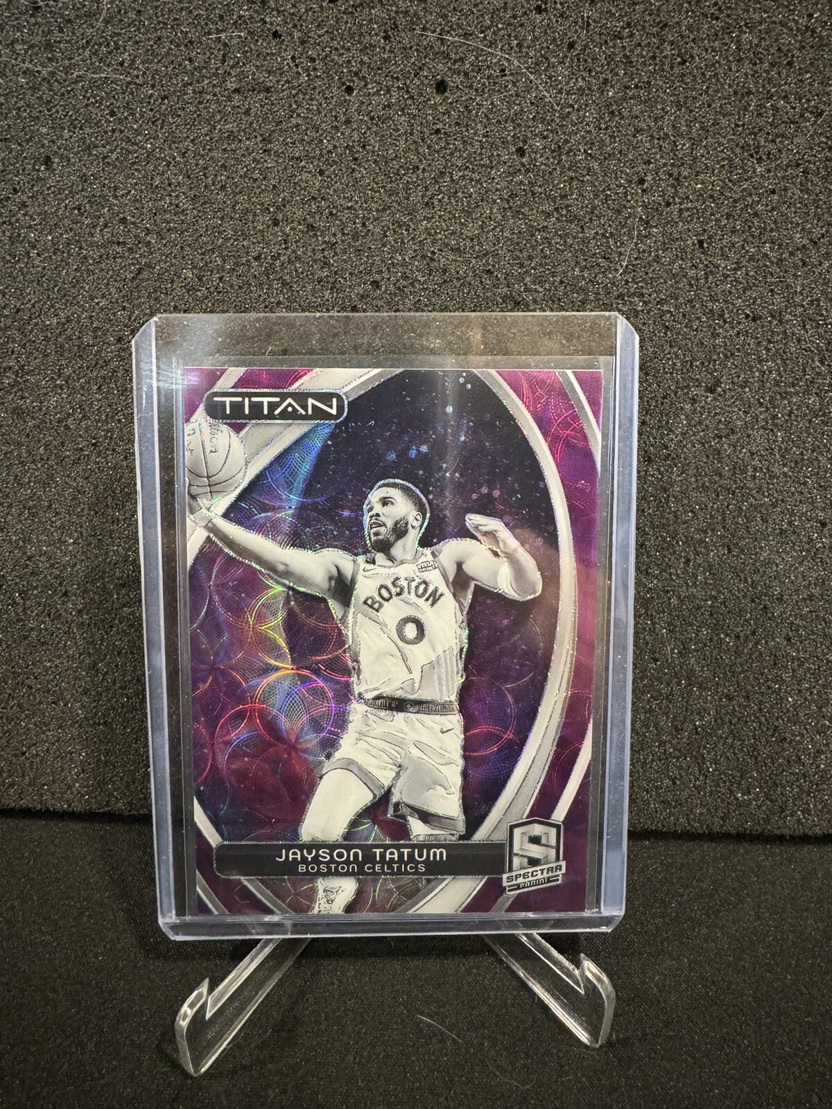 Jayson Tatum 2023 Spectra #82 Titan - Purple Scope FOTL /15 Price