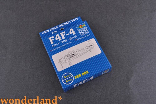 Trumpeter 1/200 04205 Scale F4F-4 Wildcat Aircraft Plastic Assembly Model Kit - Picture 5 of 6