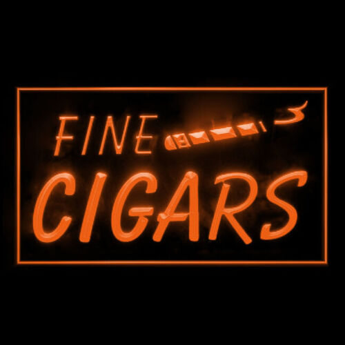 200043 Puros finos cartel de luz de neón con pantalla de aroma a cigarros finos - Imagen 3 de 7