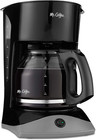 Black Coffee Maker, 12 Cups, with Auto Pause and Glass Carafe, Perfect for Home