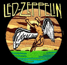Led Zeppelin Rock Music Embroidered Iron on Patch Applique