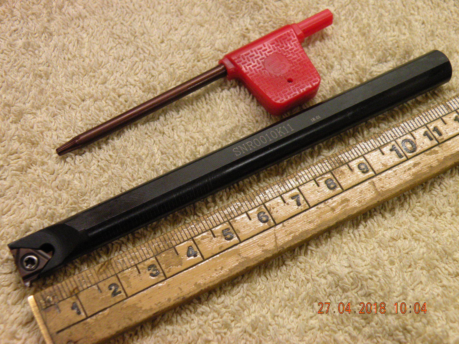 SNR 0010 K11 Internal threading bar 10mm diameter screwcutting with 1 ...