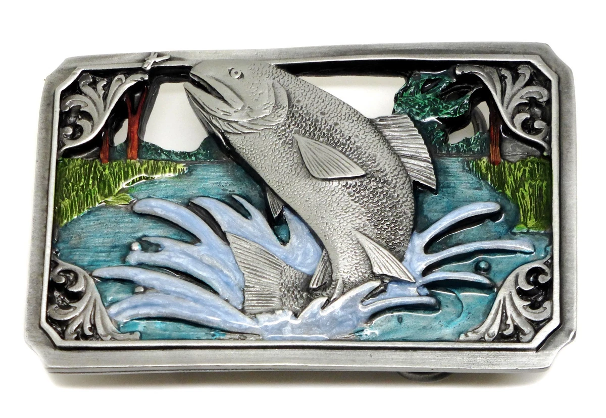 Fish top belt buckle