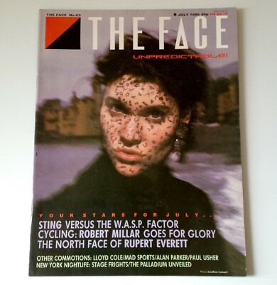 The Face Magazine | Issue 63 | July 85 | Sting, Lloyd Cole & The Commotions
