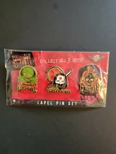 Geek Fuel Suicide Squad Enamel Lapel Pin 3-Pack, Set 2