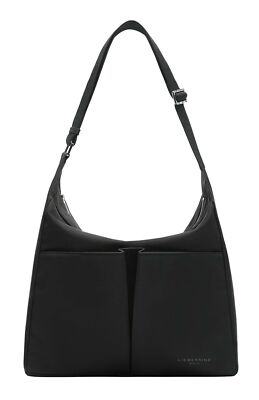 LIEBESKIND BERLIN Hera Nylon Hobo M Schultertasche Tasche Black schwarz Neu