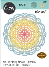 New Retired Sizzix Thinlits Heart Mandala die #665587 Retail $19.99 Eileen Hull