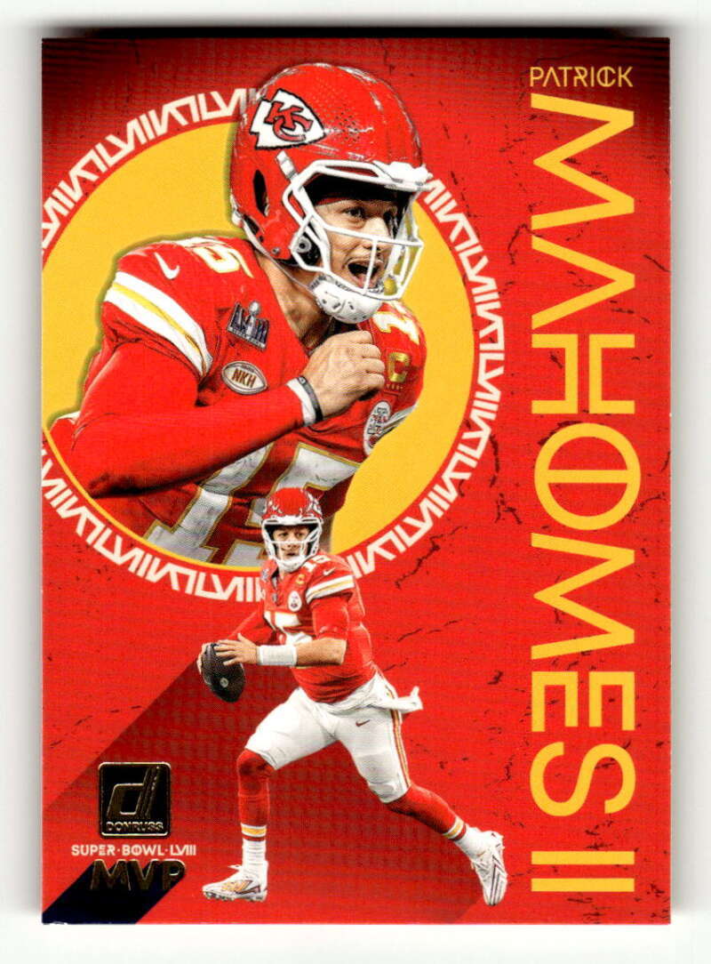 2024 Donruss Super Bowl MVP #1 Patrick Mahomes II Chiefs | eBay
