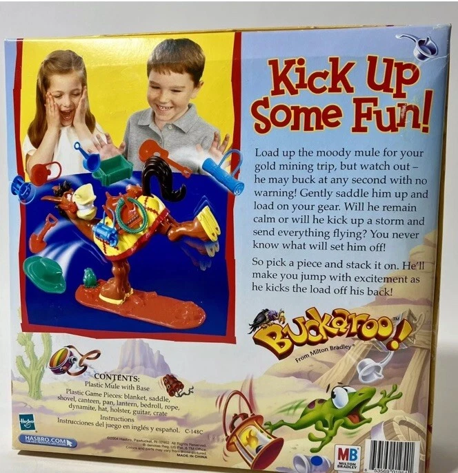 BUCKAROO Stacking Skill Game 2004 Milton Bradley Ages 4+ 100% Complete - Image 2 of 3
