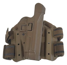 Blackhawk C1370 Drop Leg Holster Beretta 92/96 2100534 Brown w/Quick Disconnect