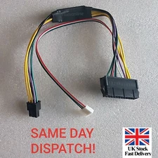 ATX 24pin to Motherboard 2 port 6 pin Power Supply Cable for Z220 Z230 SFF 