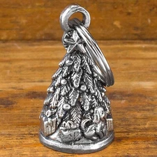 Guardian Bell CHRISTMAS TREE Motorcycle Biker Harley Gremlin Luck Hanger