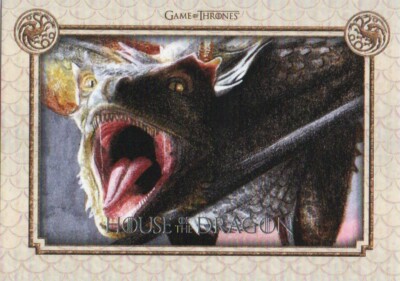 Game of Thrones House of The Dragon: AR12 Syrax Artist Rendition Chase Card